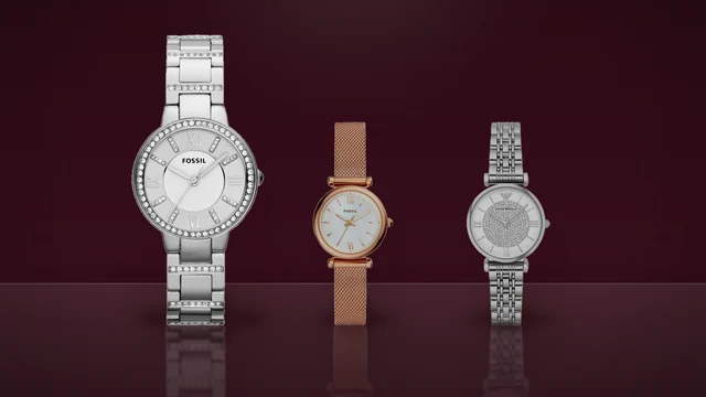 Trei ceasuri de dama din filtrul de oferte, unul cu cristal safir
