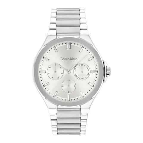 Calvin Klein 25100054, argintie, bratara din otel, 38x9mm, rezistent la apa 30m