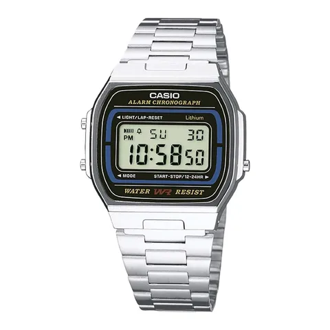 Casio digital, cu bratara metalica