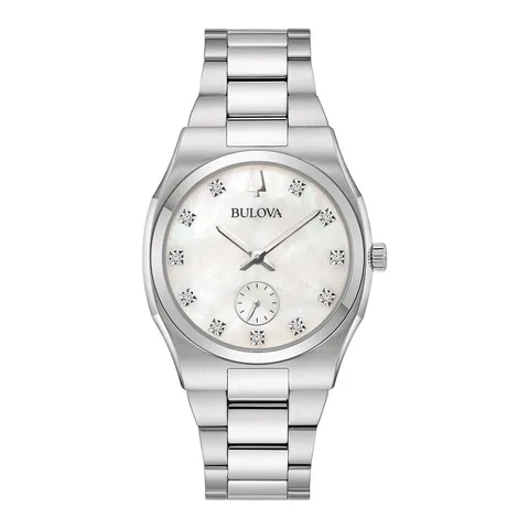 Ceas de dama Bulova 96P242, Quartz, 34mm, 3ATM
