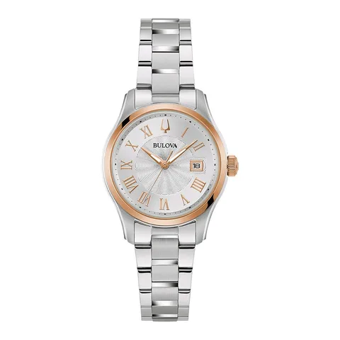 Ceas de dama Bulova 98M136, Quartz, 29mm, 3ATM