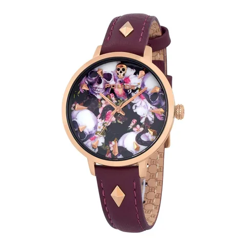 Ceas de dama Police PL16034MSR.02A, Quartz, 36mm, 3ATM, Auriu