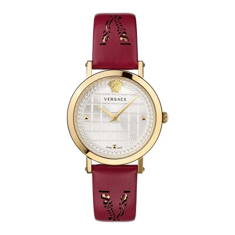 Ceas de dama Versace VELV00320, Quartz, 37mm, 5ATM, Auriu