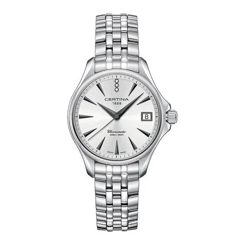 Certina, INOX, 34 mm, Argintiu