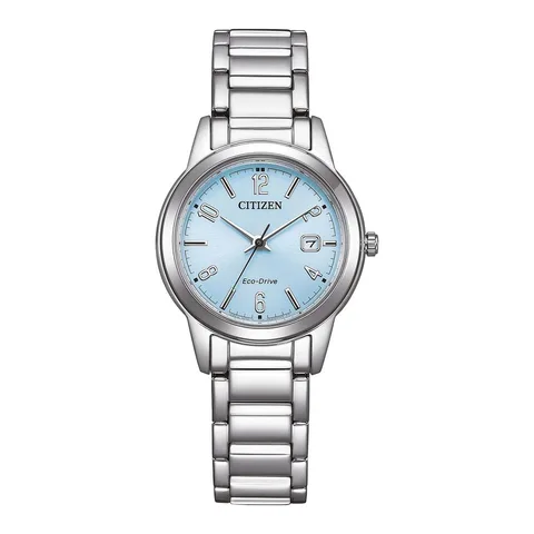 Citizen din otel inoxidabil Eco-Drive, Argintiu