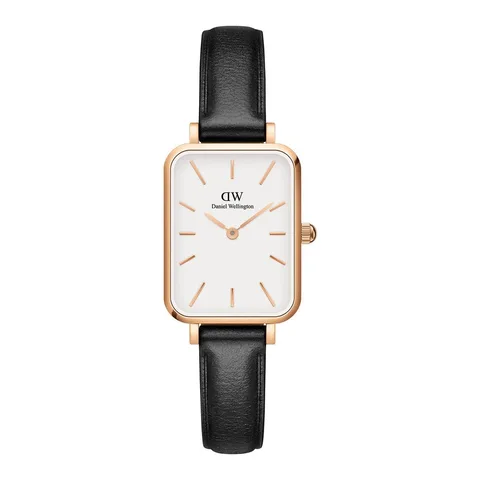 Daniel Wellington analog cu carcasa dreptunghiulara, Negru