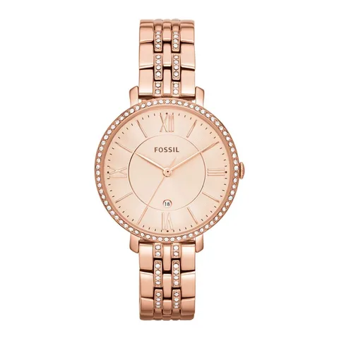 Fossil decorat cu cristale Jacqueline, Auriu rose