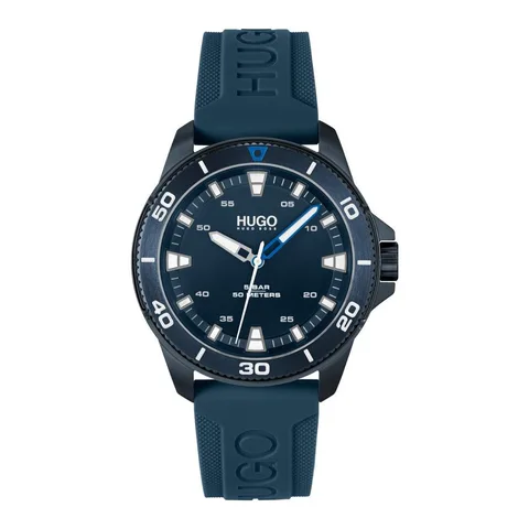 Hugo Boss, Cauciuc/Inox, Albastru