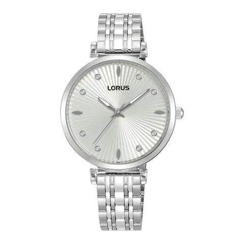 Lorus RG261XX9, bratara din otel, carcasa rotunda 32mm, culoare argintie, rezistent la apa 50m